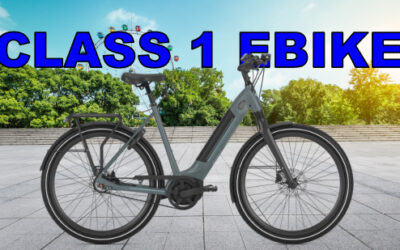 What Is A Class 1 Electric Bike?