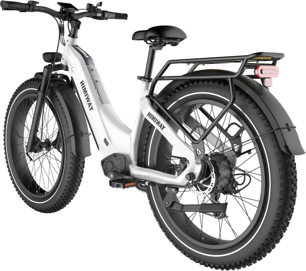 Himiway Zebra 26x4 Electric Bike, 80Miles Range 48V 20Ah Battery 750W Ebike, 400LBS Payload, 25MPH, 7 Speed