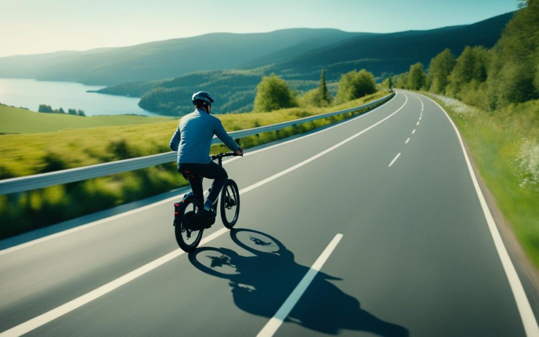 how far will an electric bike go without pedaling?