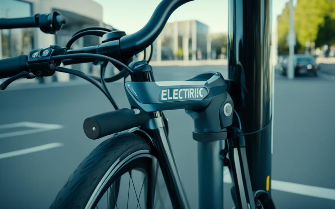 how to lock an electric bike?