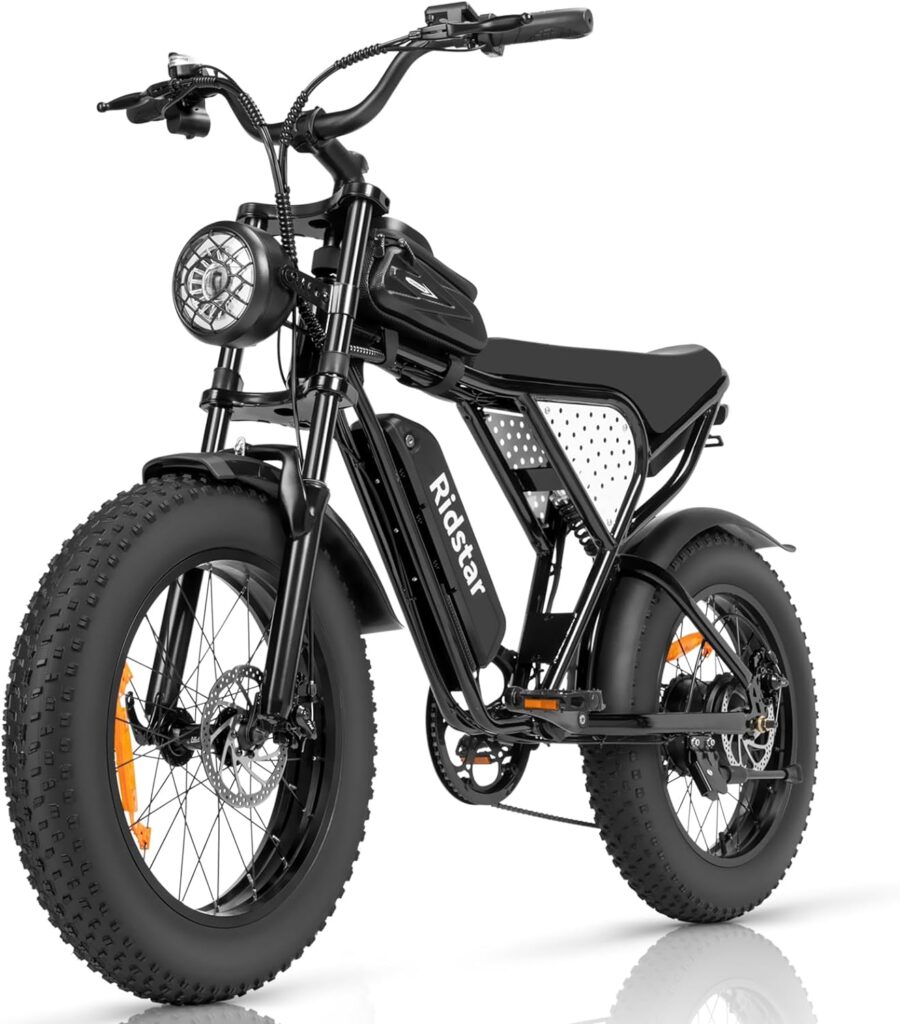 Electric Bike for Adults, 1000/2000W, 25/30/37MPH,48V-52V, 20AH,40AH Battery, Max 50-180 Miles Electric Motorcycle, 20 Fat Tire Dirt Bike, Shamano 7-Speed E-Bike