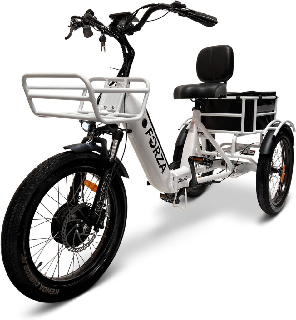 Forza Electric Bike, Electric Tricycle for Adults, 3 Wheel Bicicleta Electrica para Adultos