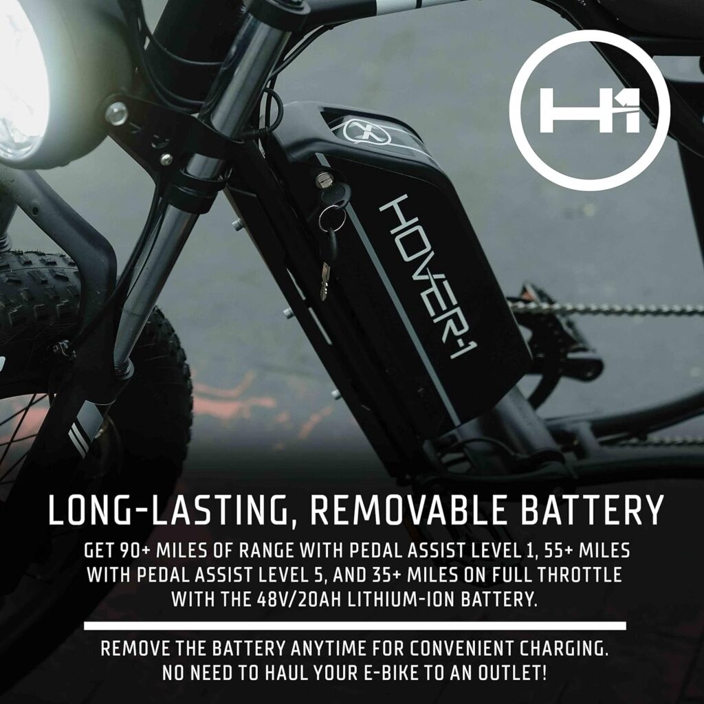 Hover-1 Pro Series Altai R500/R750 Electric Bicycle with 28 mph Max Speed, 750W/500W Motor